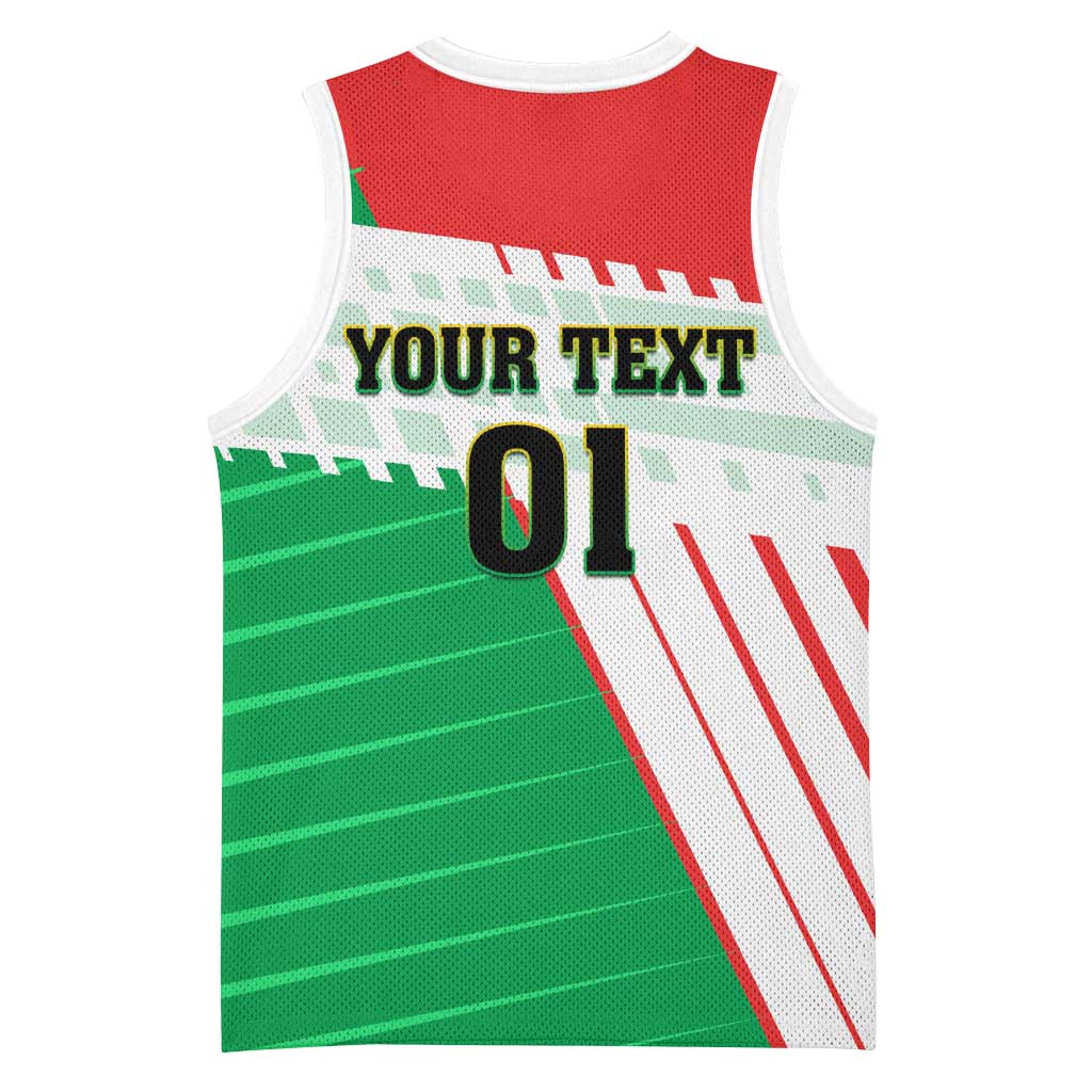 Support Les Etalons - Burkina Faso Football Basketball Jersey LT01