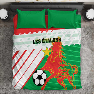 Support Les Etalons - Burkina Faso Football Bedding Set