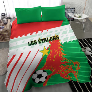 Support Les Etalons - Burkina Faso Football Bedding Set