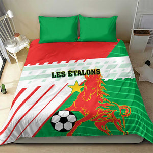 Support Les Etalons - Burkina Faso Football Bedding Set