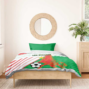 Support Les Etalons - Burkina Faso Football Bedding Set