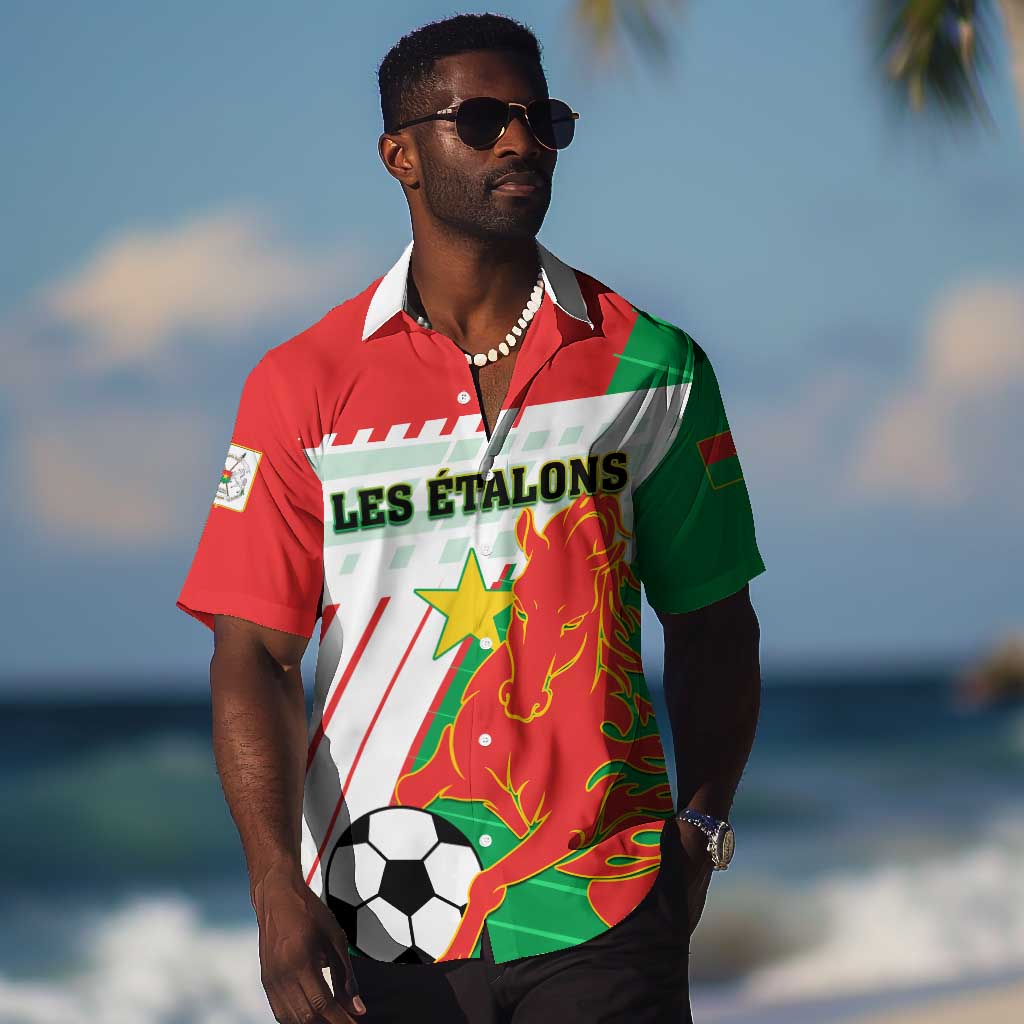 Support Les Etalons - Burkina Faso Football Hawaiian Shirt