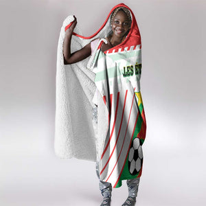 Support Les Etalons - Burkina Faso Football Hooded Blanket