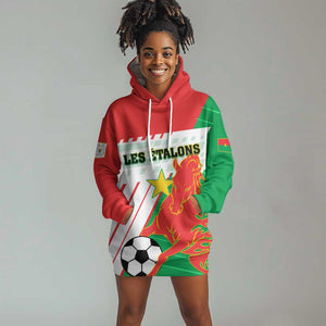 Support Les Etalons - Burkina Faso Football Hoodie Dress