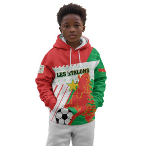 Support Les Etalons - Burkina Faso Football Kid Hoodie