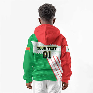 Support Les Etalons - Burkina Faso Football Kid Hoodie