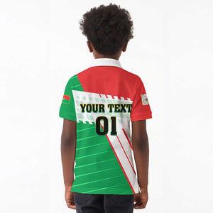 Support Les Etalons - Burkina Faso Football Kid Polo Shirt