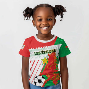 Support Les Etalons - Burkina Faso Football Kid T shirt