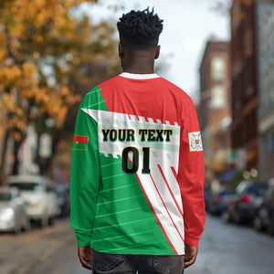 Support Les Etalons - Burkina Faso Football Long Sleeve Shirt LT01