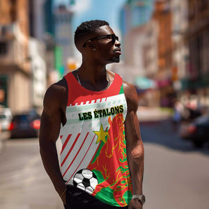 Support Les Etalons - Burkina Faso Football Men Tank Top