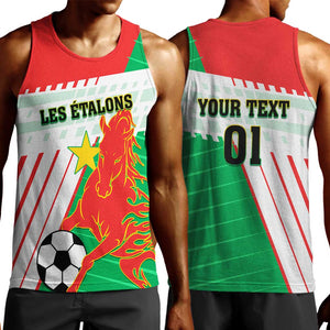 Support Les Etalons - Burkina Faso Football Men Tank Top