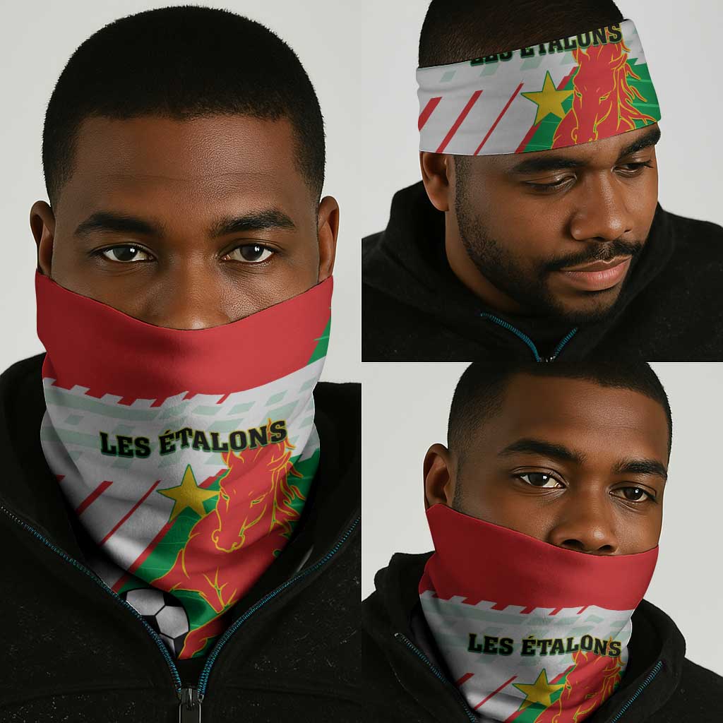 Support Les Etalons - Burkina Faso Football Neck Gaiter LT01