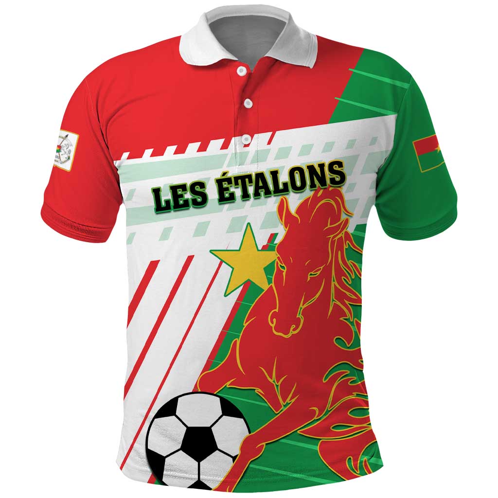 Support Les Etalons - Burkina Faso Football Polo Shirt