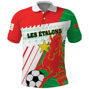 Support Les Etalons - Burkina Faso Football Polo Shirt