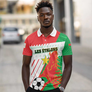 Support Les Etalons - Burkina Faso Football Polo Shirt