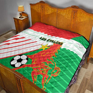 Support Les Etalons - Burkina Faso Football Quilt