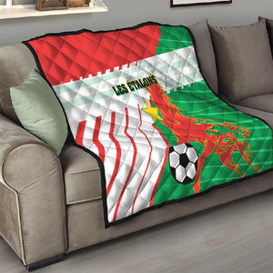 Support Les Etalons - Burkina Faso Football Quilt