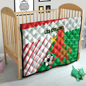 Support Les Etalons - Burkina Faso Football Quilt