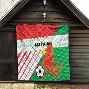 Support Les Etalons - Burkina Faso Football Quilt