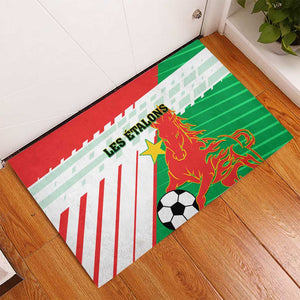 Support Les Etalons - Burkina Faso Football Rubber Doormat