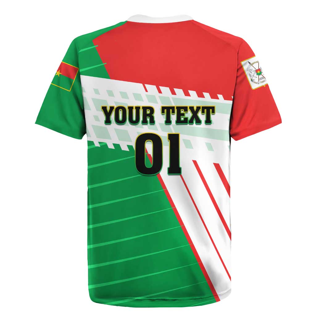 Support Les Etalons - Burkina Faso Football Rugby Jersey