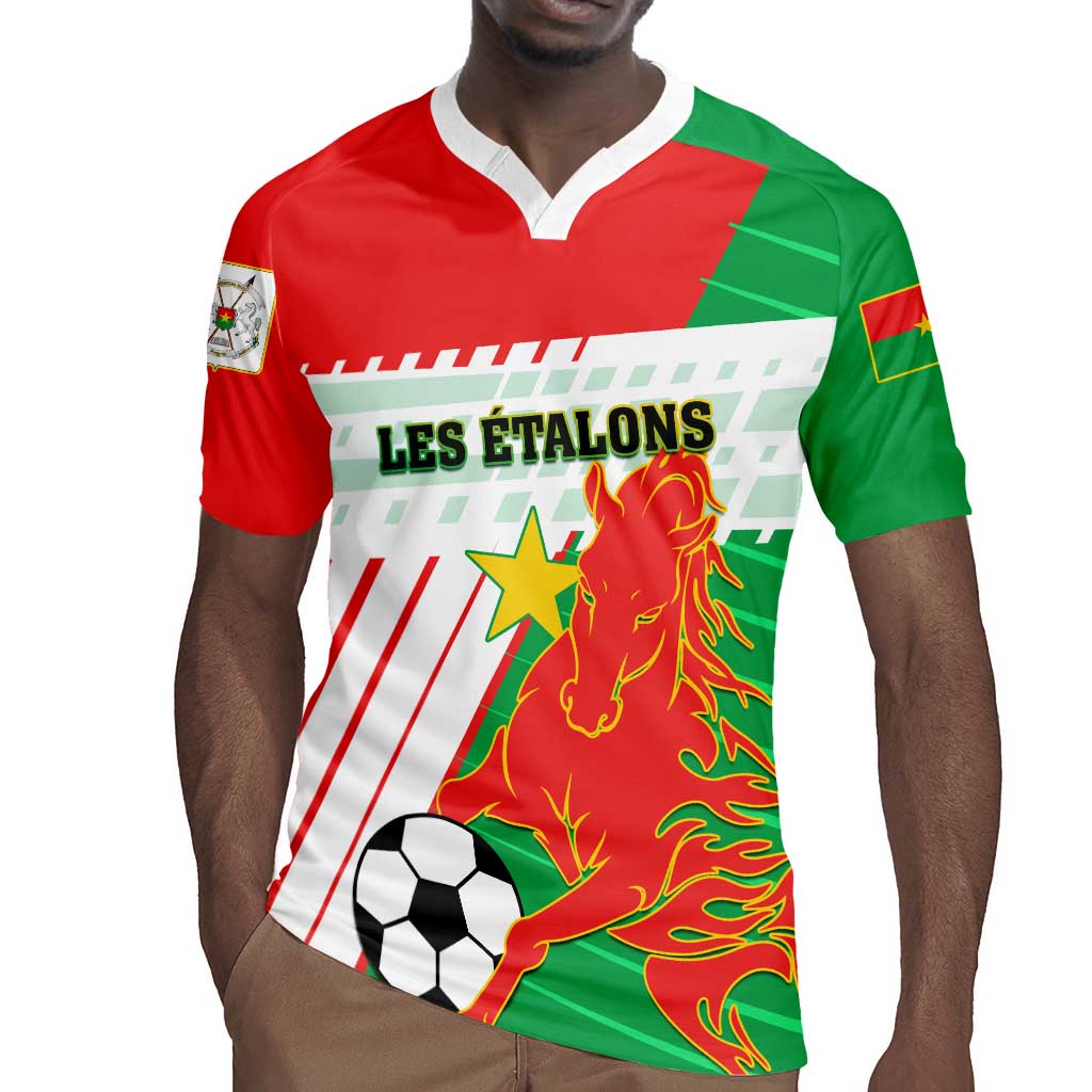 Support Les Etalons - Burkina Faso Football Rugby Jersey