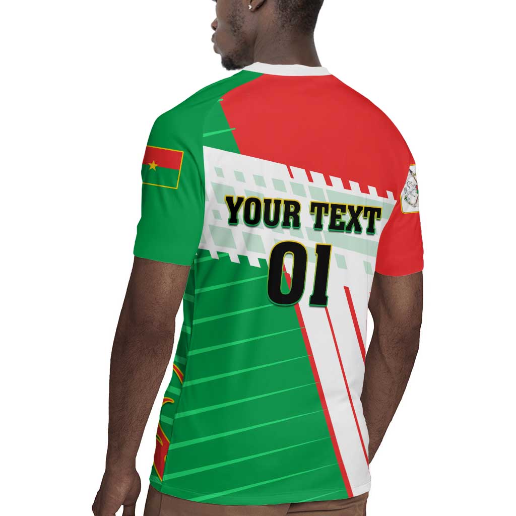 Support Les Etalons - Burkina Faso Football Rugby Jersey