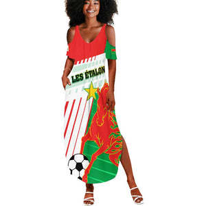 Support Les Etalons - Burkina Faso Football Summer Maxi Dress