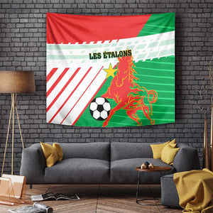 Support Les Etalons - Burkina Faso Football Tapestry