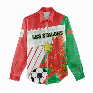 Support Les Etalons - Burkina Faso Football Women Casual Shirt