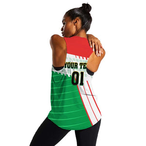 Support Les Etalons - Burkina Faso Football Women Racerback Tank