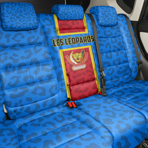 Support Les Leopards - DR Congo Football Back Car Seat Cover