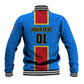 Support Les Leopards - DR Congo Football Baseball Jacket LT01