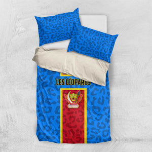 Support Les Leopards - DR Congo Football Bedding Set