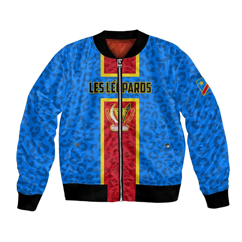 Support Les Leopards - DR Congo Football Bomber Jacket