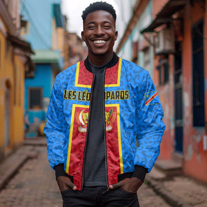 Support Les Leopards - DR Congo Football Bomber Jacket