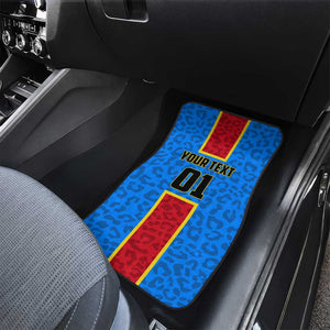 Support Les Leopards - DR Congo Football Car Mats