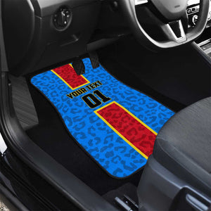 Support Les Leopards - DR Congo Football Car Mats