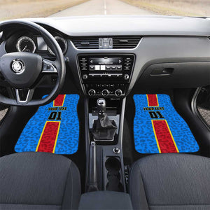 Support Les Leopards - DR Congo Football Car Mats