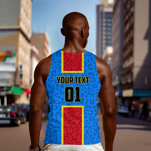 Support Les Leopards - DR Congo Football Men Tank Top