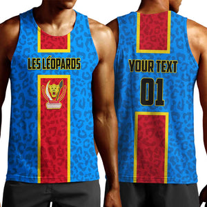 Support Les Leopards - DR Congo Football Men Tank Top