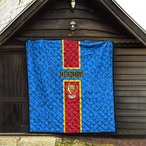 Support Les Leopards - DR Congo Football Quilt