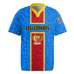 Support Les Leopards - DR Congo Football Rugby Jersey