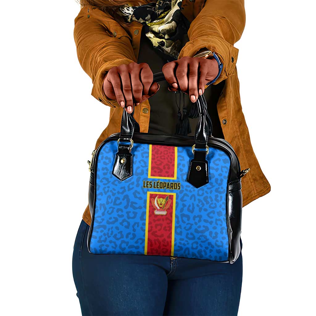 Support Les Leopards - DR Congo Football Shoulder Handbag