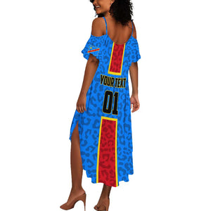Support Les Leopards - DR Congo Football Summer Maxi Dress
