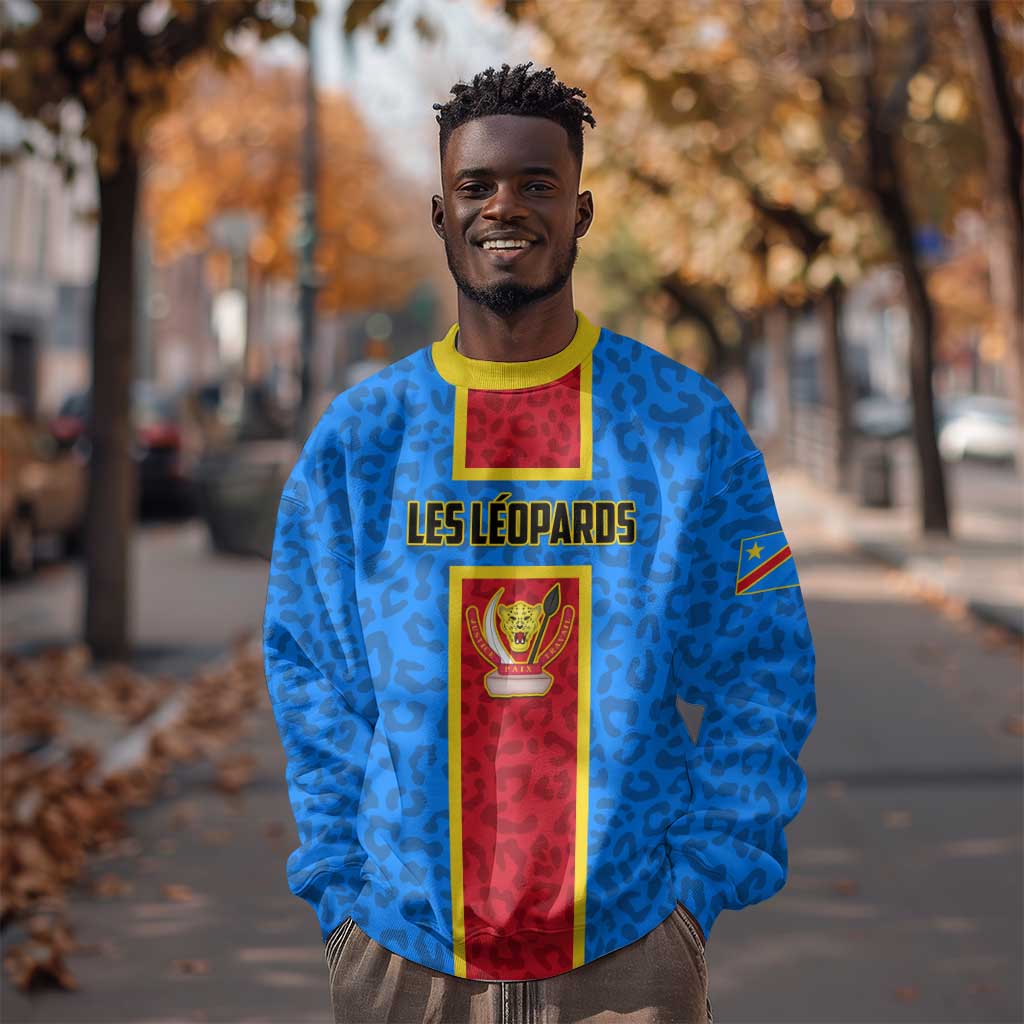 Support Les Leopards - DR Congo Football Sweatshirt