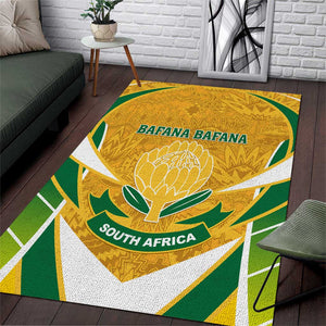 Support Bafana Bafana - South Africa Soccer Area Rug