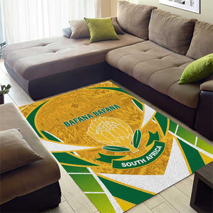 Support Bafana Bafana - South Africa Soccer Area Rug