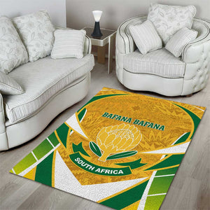 Support Bafana Bafana - South Africa Soccer Area Rug