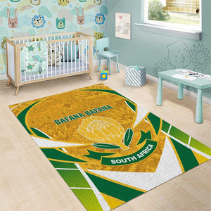 Support Bafana Bafana - South Africa Soccer Area Rug